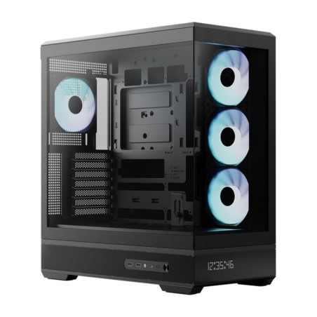 caja de pc semitorre con cristal templado p500b digi