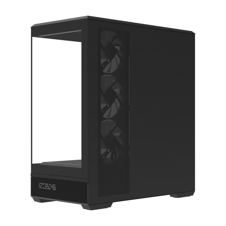 AEROCOOL Caja de PC semitorre con cristal templado P500B DIGI 100145092VAR