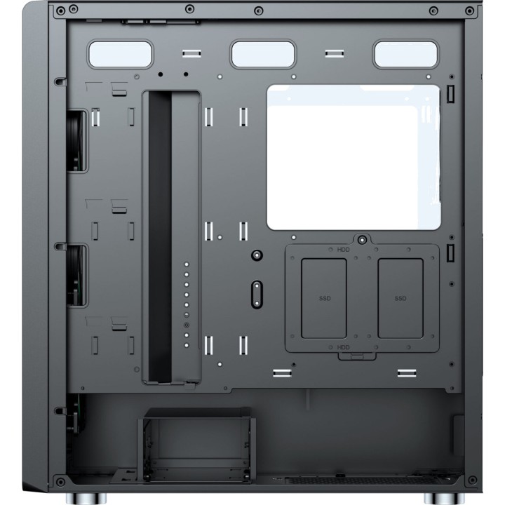 SILENTWARE Caja de PC semitorre con ventana AIR 100 100143598VAR