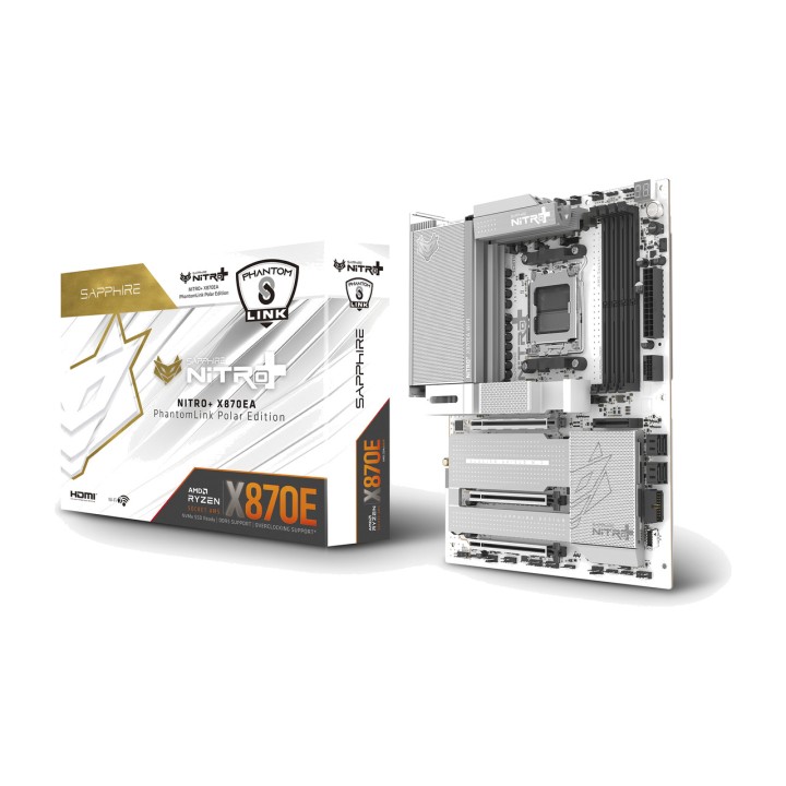 SAPPHIRE Matična plošča ATX NITRO+ X870EA WIFI7 PHANTOM-LINK