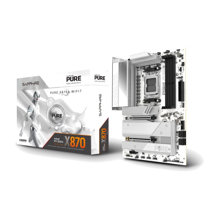SAPPHIRE Placa base ATX PURE-X870A WIFI7 AM5 100146188