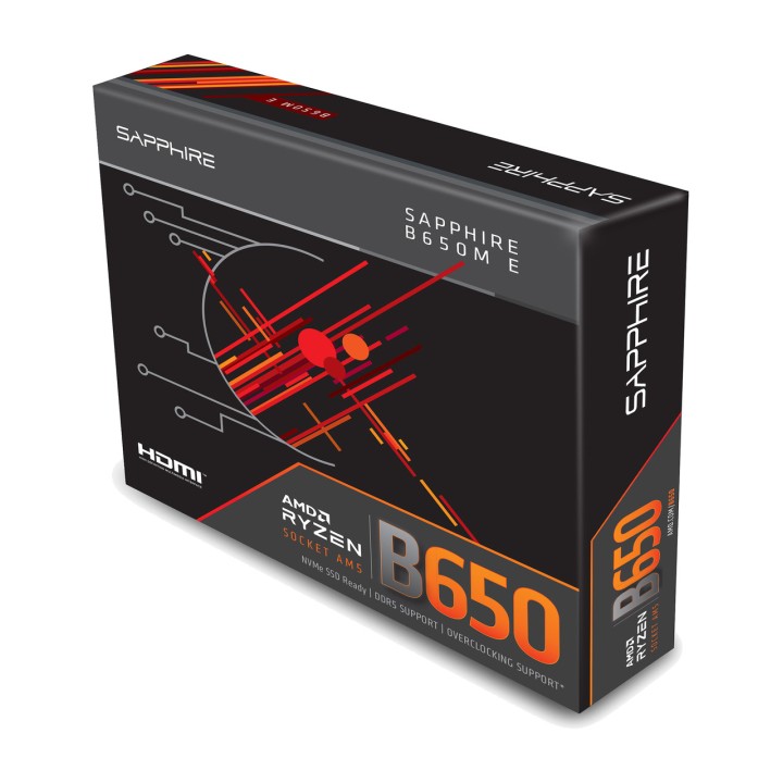 SAPPHIRE Micro-ATX-Mainboard B650M-E AM5 DDR5 100146177