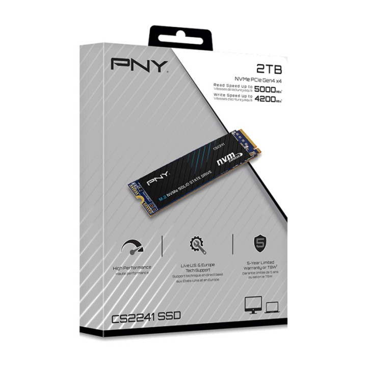 PNY M.2-NVMe-SSD CS2241-PCIE 4.0 2TB 100145648