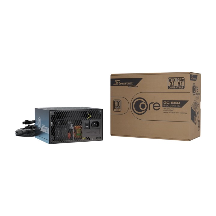 SEASONIC Fonte de alimentação para PC CORE GC-650 650W-ATX