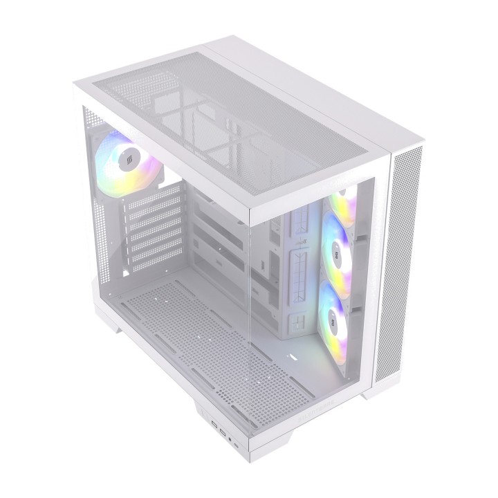 SILENTWARE Caja de PC semitorre con ventana VIEW ARGB 100143602VAR