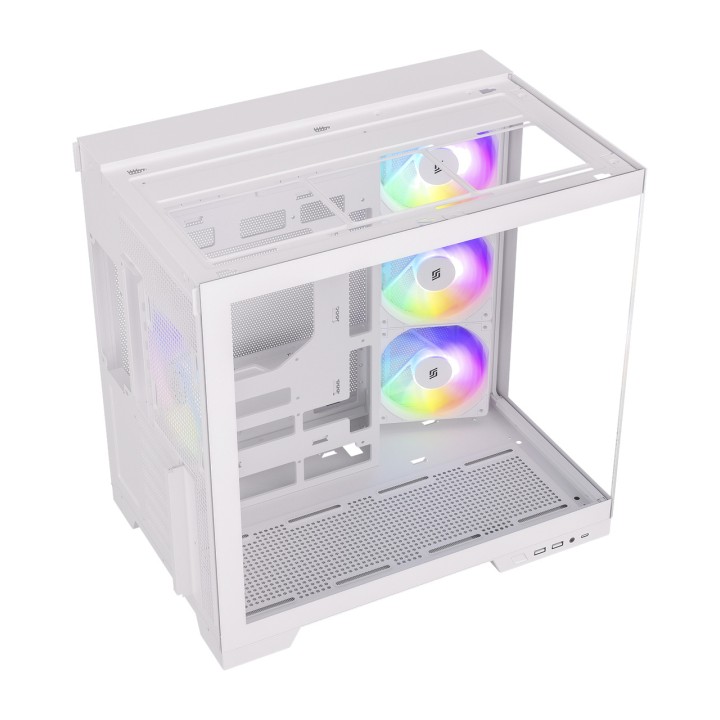 SILENTWARE Midi-tower-pc-behuizing met venster VIEW ARGB