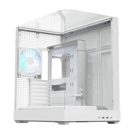 skříň pc semitower s tvrzeným sklem v2-atx