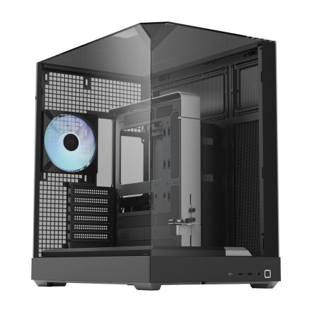 caja de pc semitorre con cristal templado v2-atx