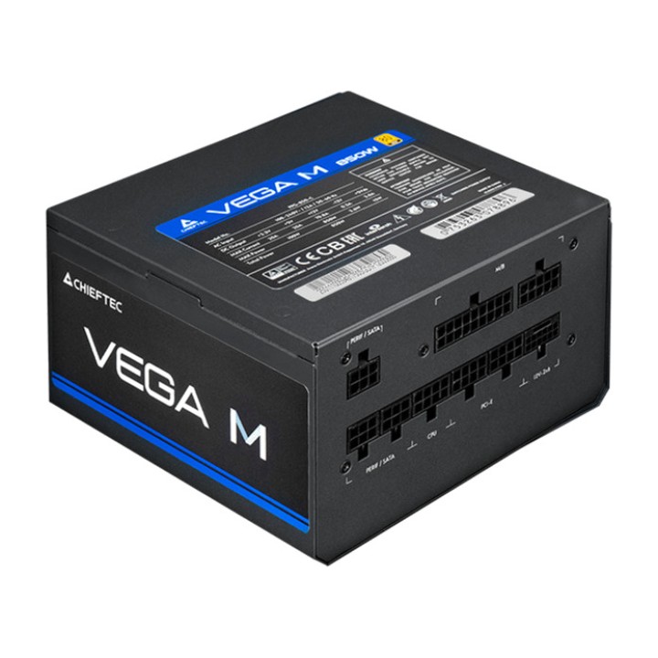 CHIEFTEC Fuente de alimentación para PC VEGA-M 750W-ATX 3.1 80 PLUS GOLD 100119809VAR