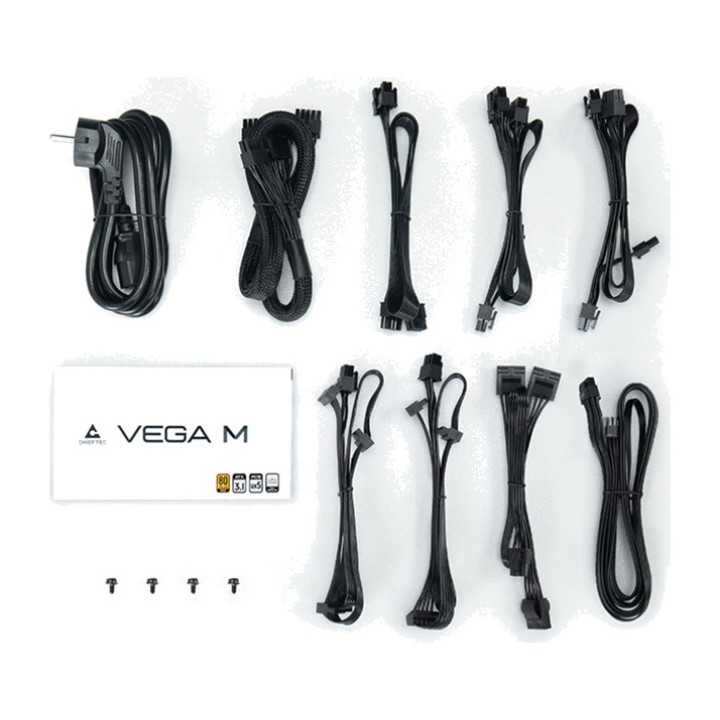 CHIEFTEC Fuente de alimentación para PC VEGA-M 750W-ATX 3.1 80 PLUS GOLD 100119809VAR