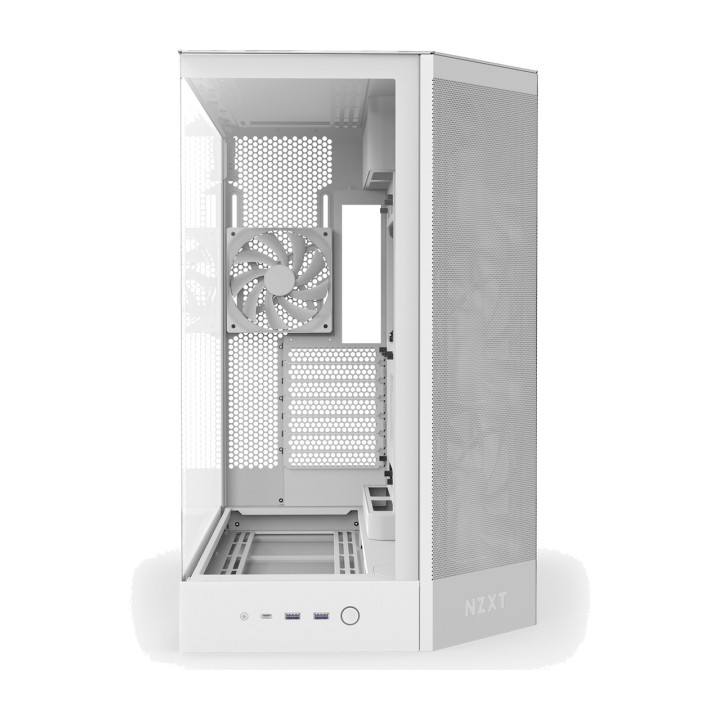 NZXT Semitower PC-kotelo karkaistulla lasilla H9 FLOW