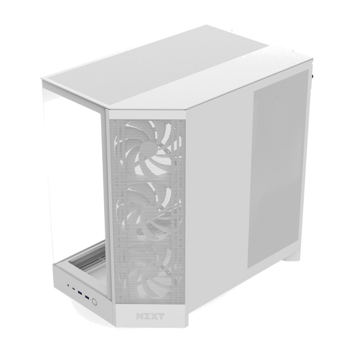 NZXT Semitower PC-kotelo karkaistulla lasilla H9 FLOW