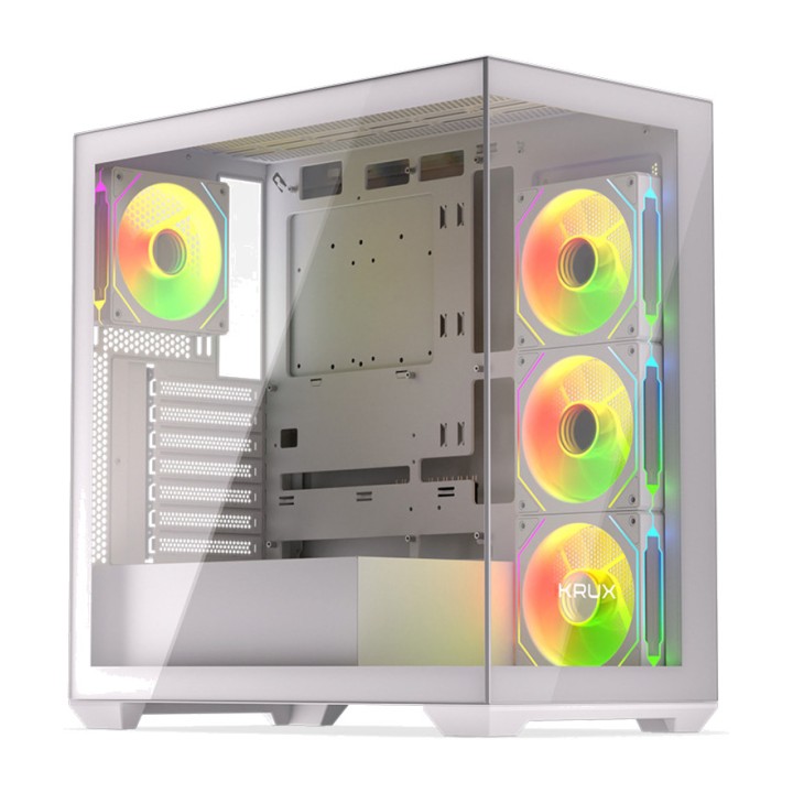 KRUX Carcasă PC semitower cu sticlă călită EXO-ATX