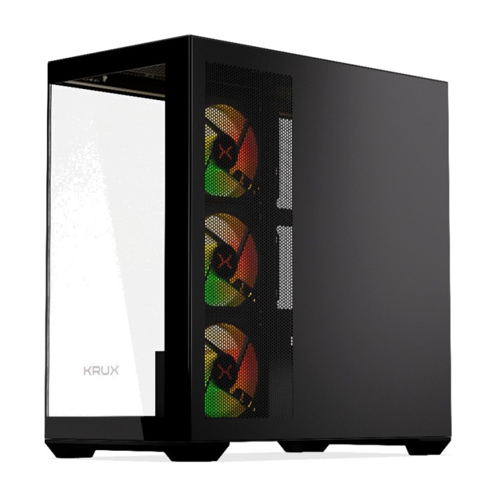 KRUX Skriňa PC semitower s temperovaným sklom EXO-ATX