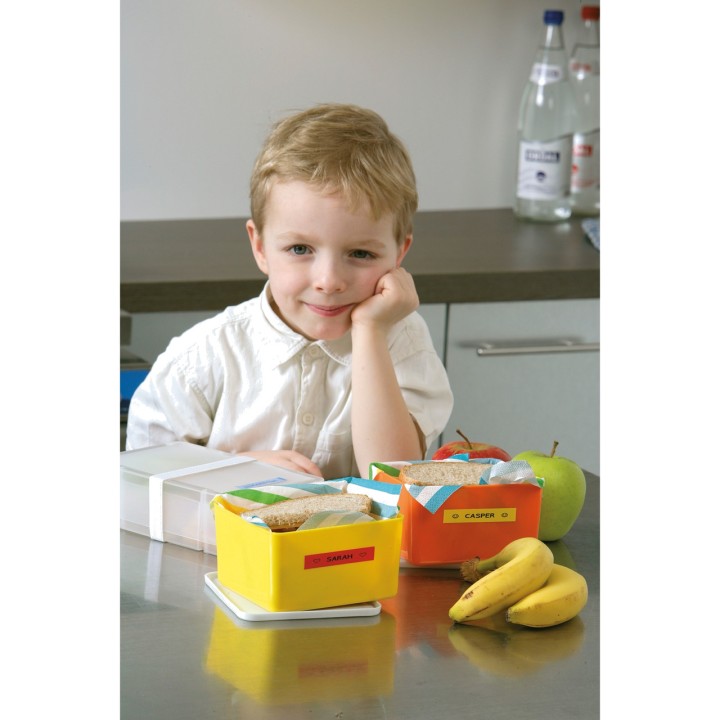 DYMO Black-on-yellow plastic label tape for label maker