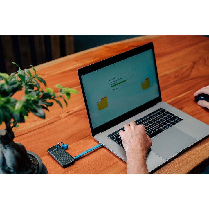 VERBATIM Disc SSD extern portàtil POCKET 1TB-USB-C 3.2 GEN2