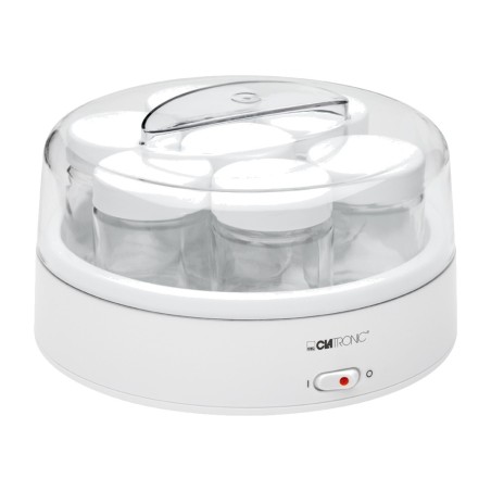 elektrisk yoghurtmaskine med glaskrukker jm 3344 1,1l 14w