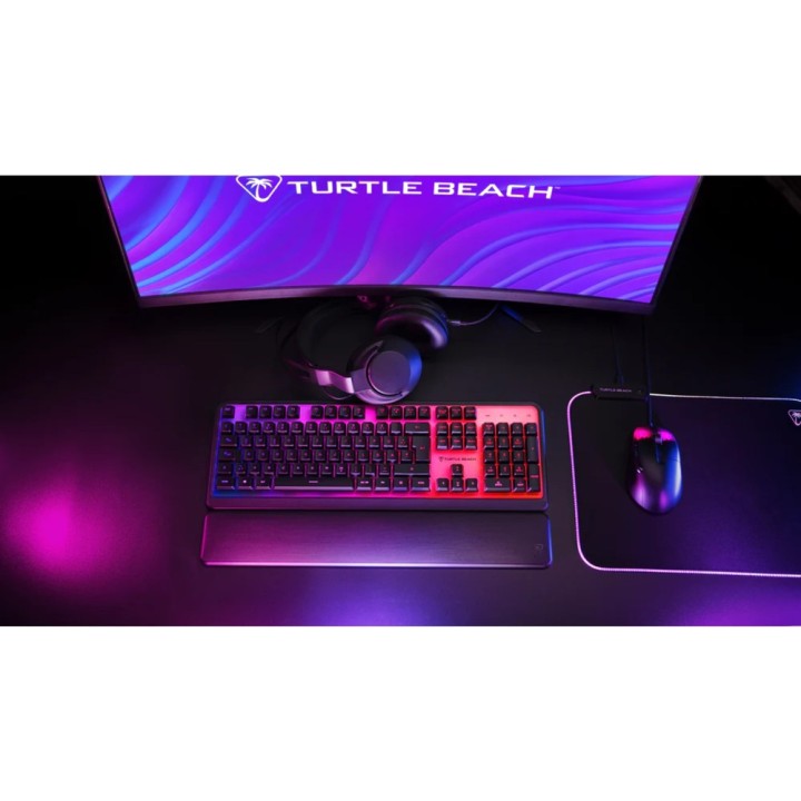 TURTLE BEACH Káblová membránová herná klávesnica