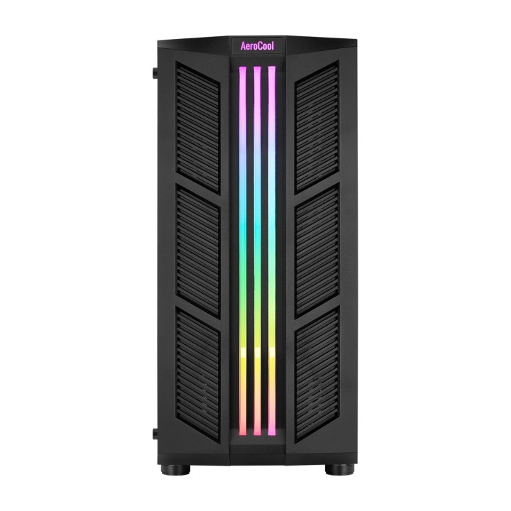 AEROCOOL Caja de PC semitorre con cristal templado PRIME-ATX 1646794