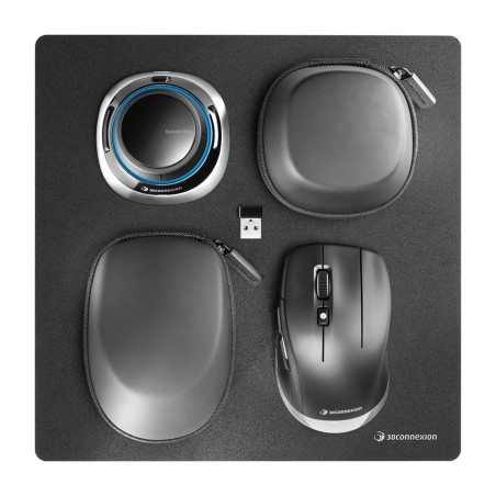 3d-navigator- und kabelloses maus-set für cad spacemouse-wireless-kit 2-bluetooth edition