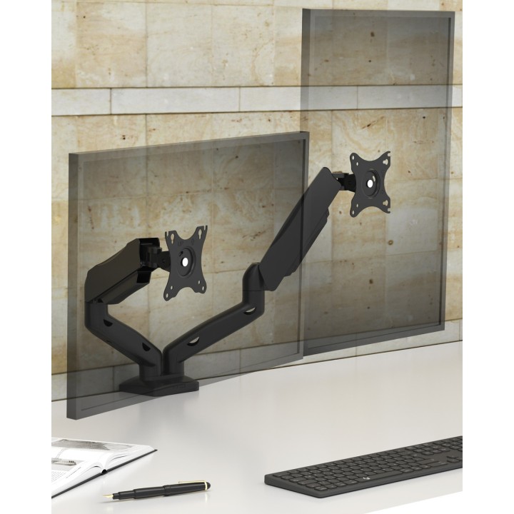 ICY BOX Διπλός βραχίονας οθόνης για γραφείο IB-MS204-T 32"