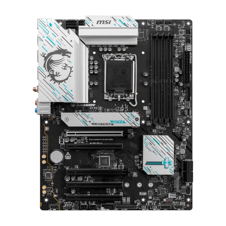 MSI ATX-moderkort B760-GAMING PLUS-WIFI DDR4 LGA1700