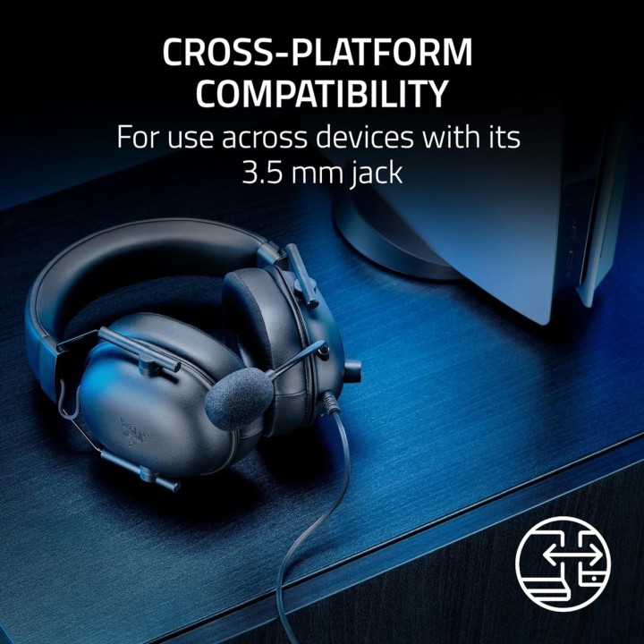 RAZER Cuffie gaming cablate BLACKSHARK-V2 X-PLAYSTATION