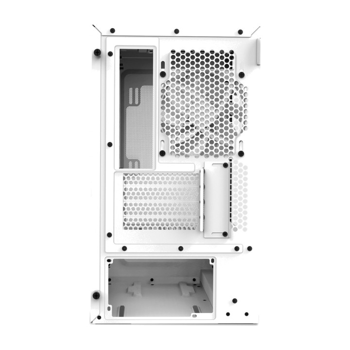 NZXT Puolitorni-tietokonekotelo micro karkaistulla lasilla