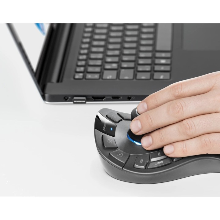 3DCONNEXION Ratón 3D inalámbrico para diseño CAD SPACEMOUSE-PRO WIRELESS-BLUETOOTH EDITION 100091854
