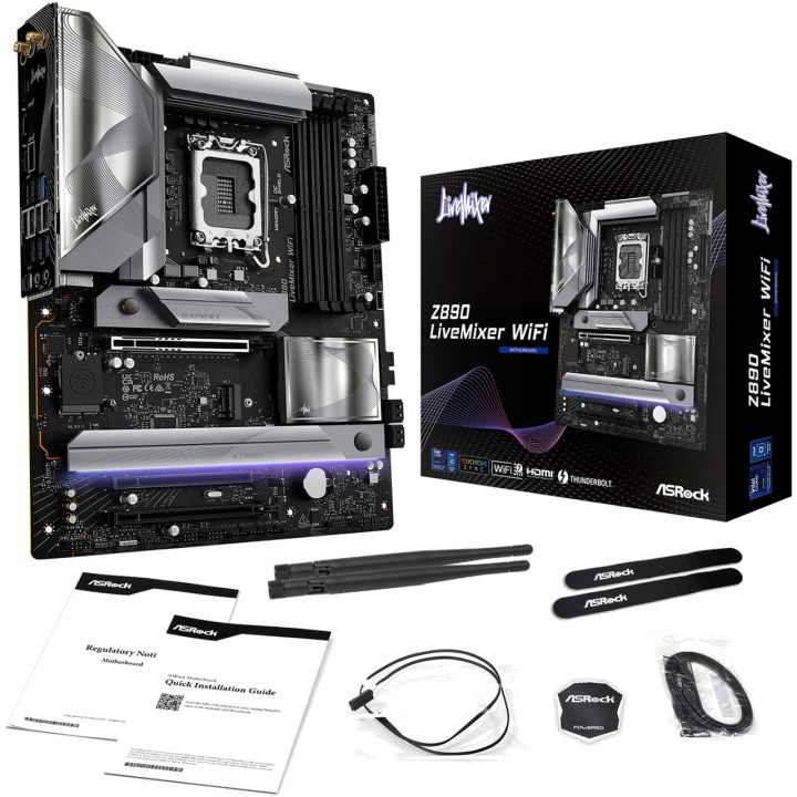 ASROCK ATX alaplap Z890-LIVEMIXER-WIFI LGA1851 100082545