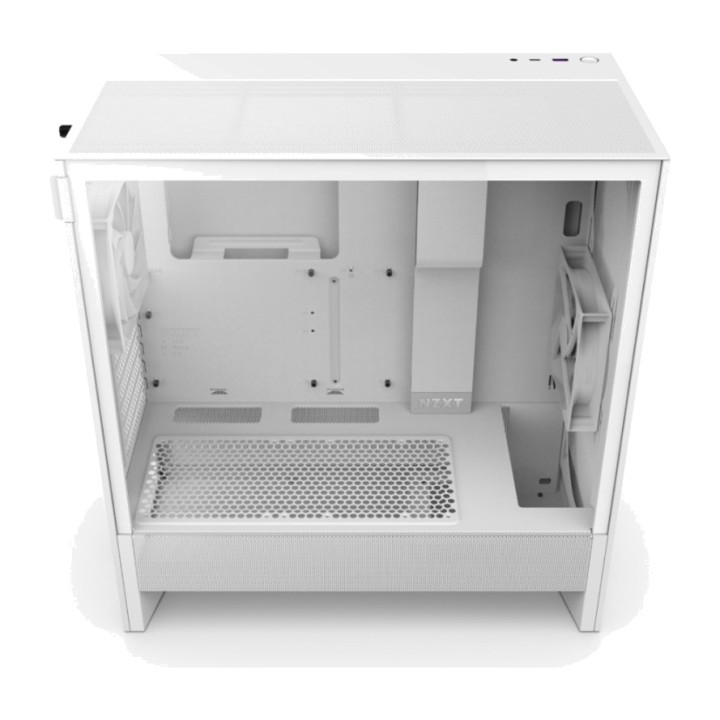 NZXT Semi-toren PC-kast met getemperd glas H5 FLOW 2024