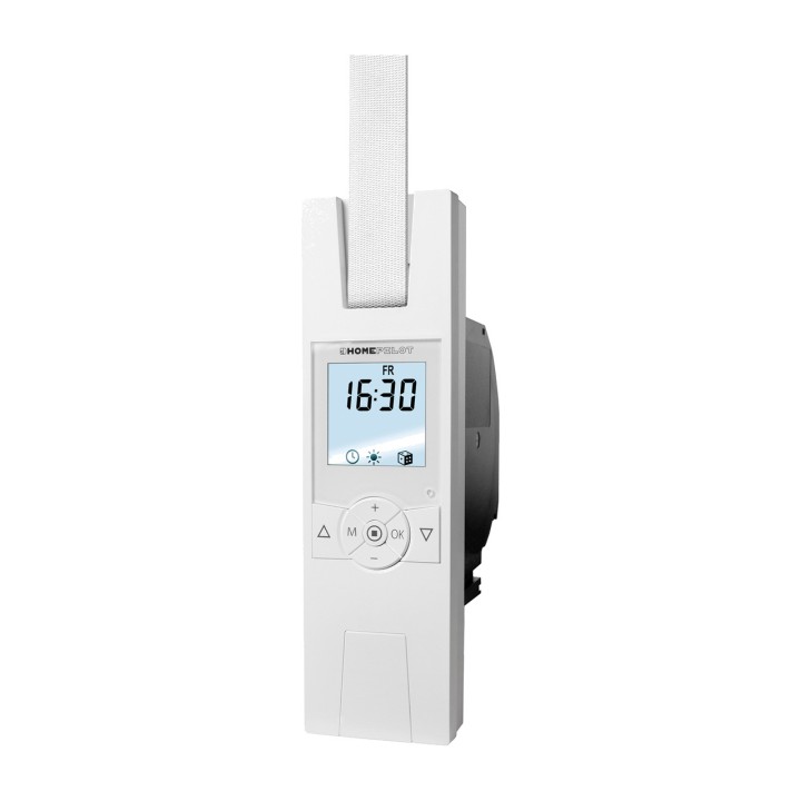 HOMEPILOT Enrollador eléctrico empotrado de cinta de persiana ROLLOTRON-PREMIUM-MINI-10171545 100026479