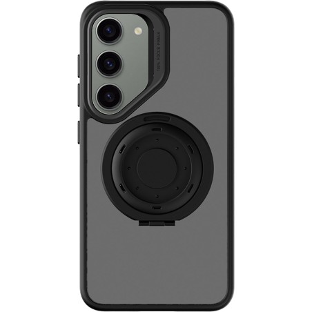 coque de téléphone avec fixation pour support quick-launch pro samsung galaxy s23