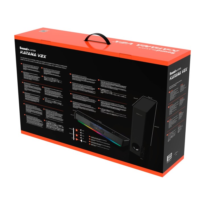 CREATIVE Bară de sunet pentru gaming cu subwoofer SOUND