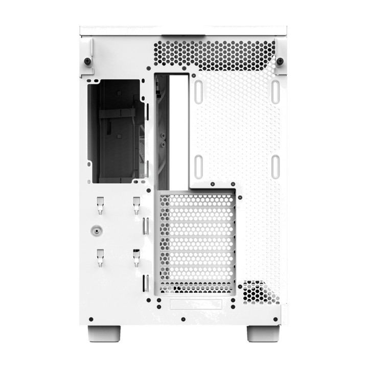 NZXT Caja de PC semitorre con cristal templado H6 FLOW-RGB 100001808VAR