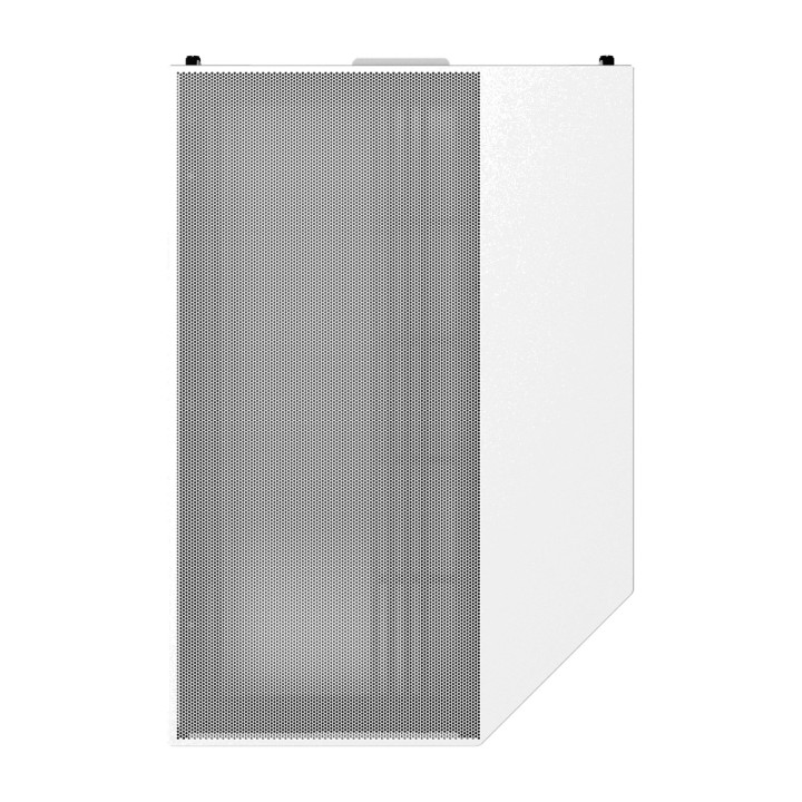 NZXT PC-chassi semitower med härdat glas H6 FLOW-RGB