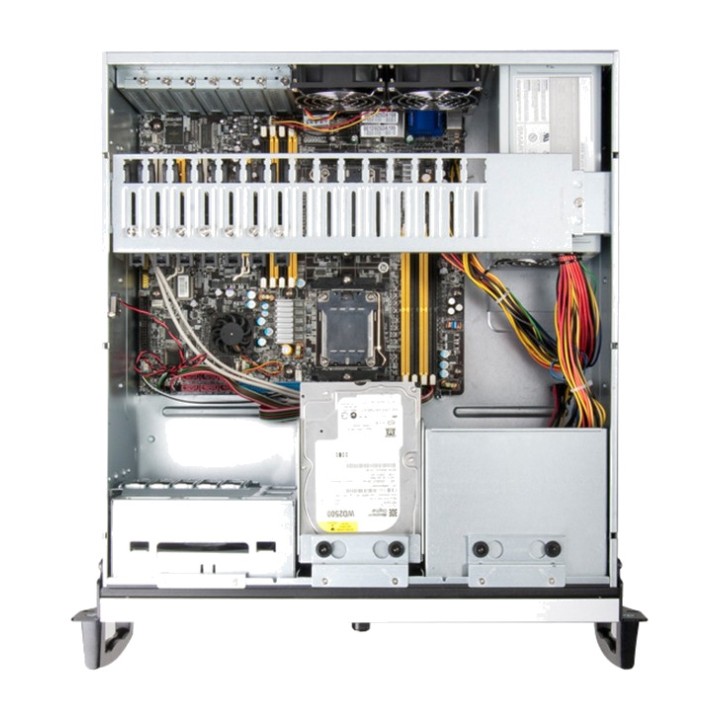 CHENBRO Serverchassis til rack RM42300-F2B 4U OPEN-BAY