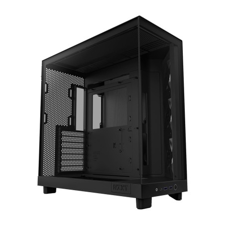 θήκη pc semitower με σκληρυμένο γυαλί h6 flow-rgb