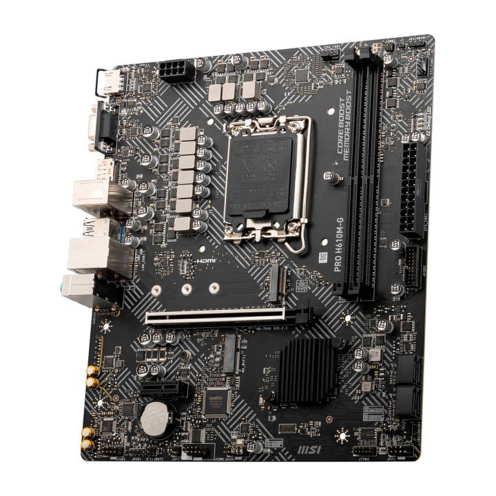 MSI Micro-ATX-Mainboard PRO H610M-G LGA1700 100019578