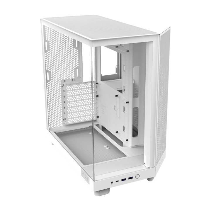 NZXT Ohišje za računalnik semitower s kaljenim steklom H6