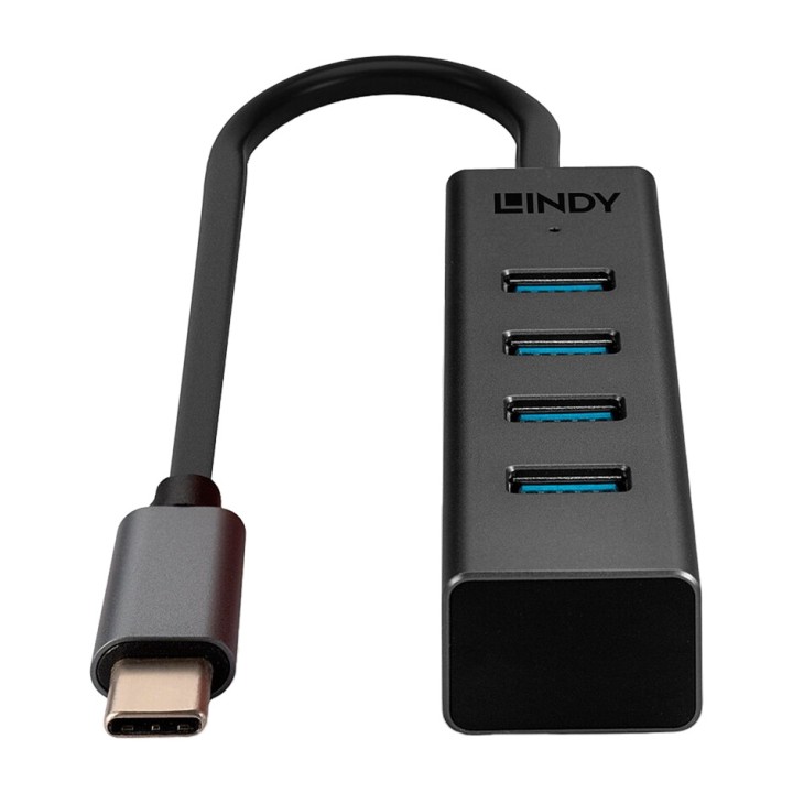 LINDY Διανομέας USB-C 4 θυρών 3.2 GEN 1 5GBIT/S 43325