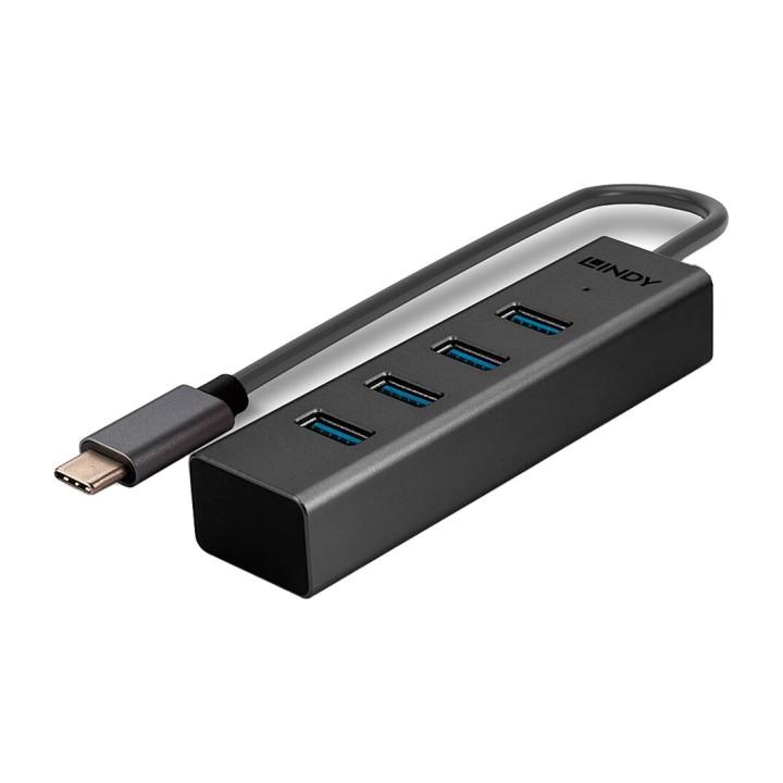 LINDY Διανομέας USB-C 4 θυρών 3.2 GEN 1 5GBIT/S 43325