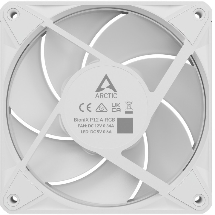 ARCTIC Ventilador de caixa de PC BIONIX-P12 A-RGB 120MM 3