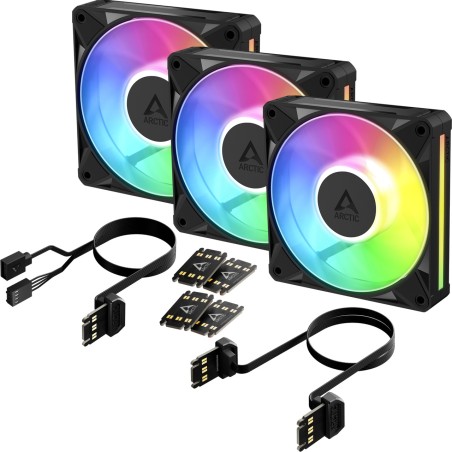 ανεμιστήρας κουτιού pc bionix-p12 a-rgb 120mm 3 uds