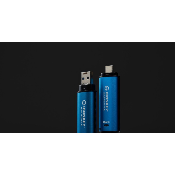 KINGSTON Hardwarekrypteret USB-nøgle med Type-C