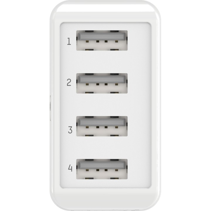 ANSMANN USB-seinälaturi, 4 porttia HC430 5V 1847003VAR