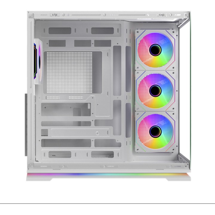 KRUX Semi-toren PC-kast met getemperd glas ATRON-ATX