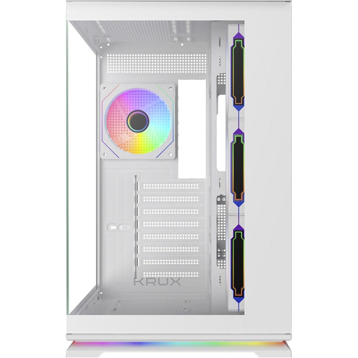 KRUX Semitower PC-kotelo karkaistulla lasilla ATRON-ATX
