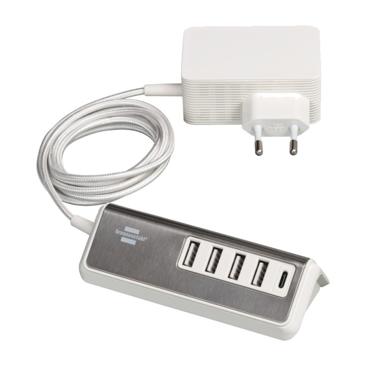 BRENNENSTUHL Namizna polnilna postaja USB 5-PUERTOS 4,2A