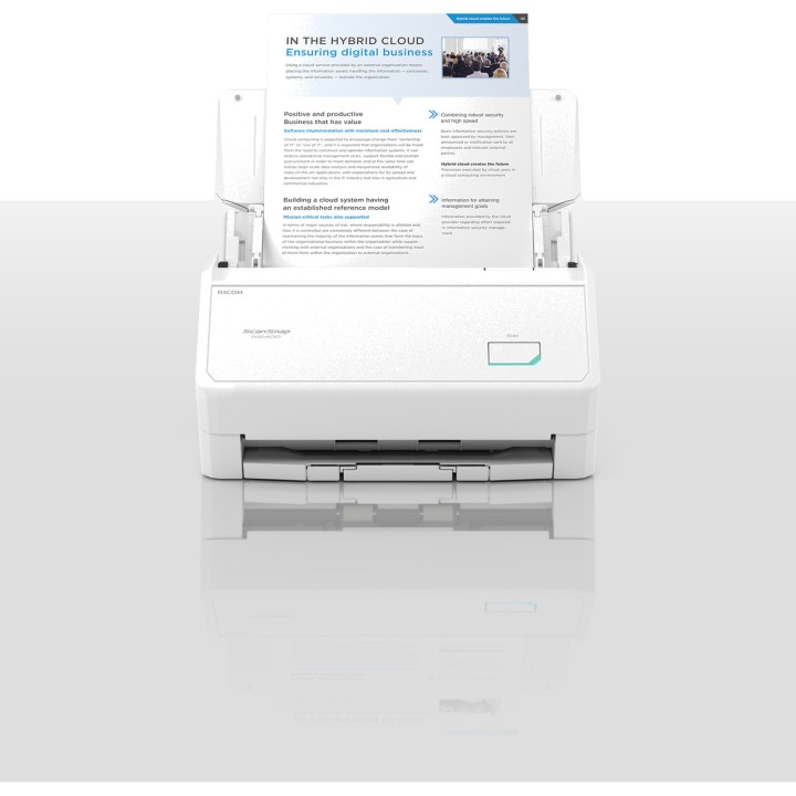 RICOH Dokumentskanner med automatisk dubbelsidig